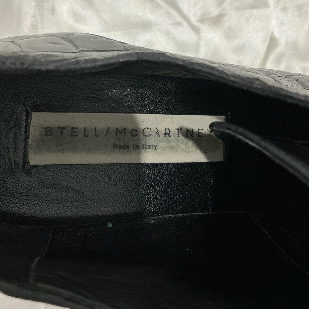 Stella McCartney leather lace up shoes 🖤🤍🖤🤍 - Picture 4 of 13